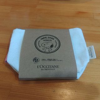 ロクシタン(L'OCCITANE)のロクシタン 【新品】 スヌーピー　スプリング　ミニ ポーチ(その他)