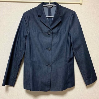 【最終価格】デニム　スプリングコート　ジャケット　オフィスカジュアル　アウター