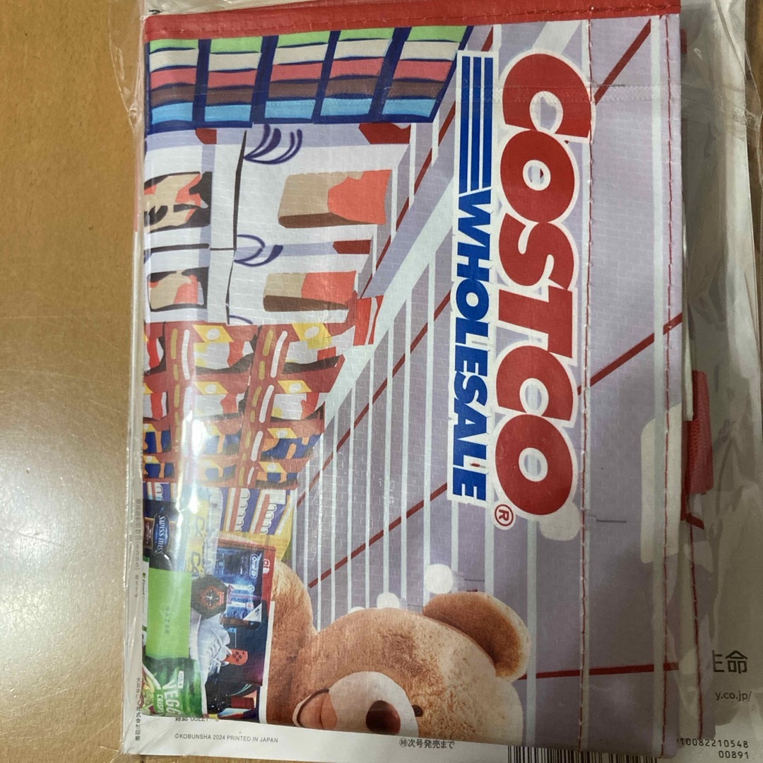 コストコ(コストコ)のコストコエコバッグ　テディベア レディースのバッグ(エコバッグ)の商品写真