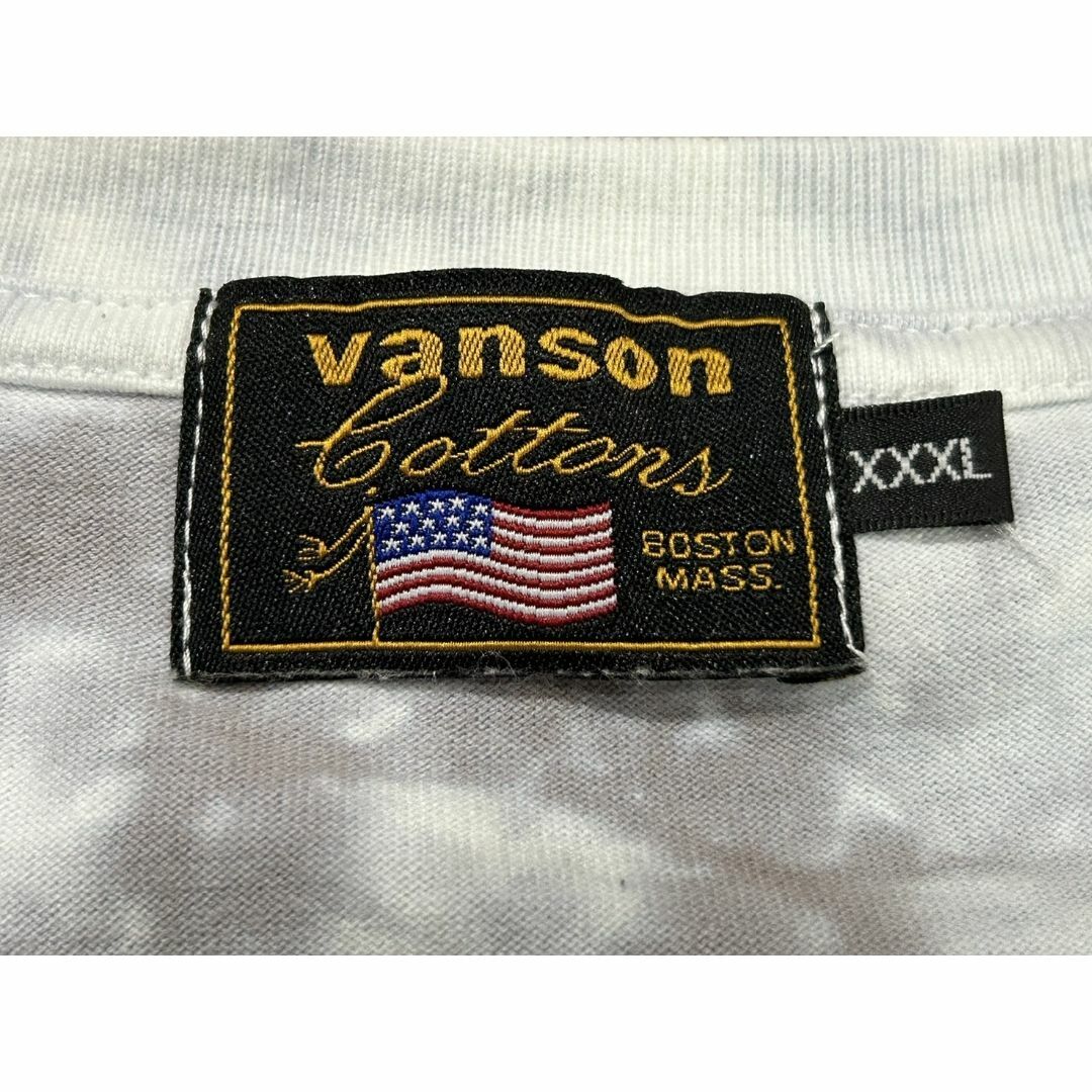 VANSON(バンソン)の＊VANSON×ベティーちゃん 刺繍 ダイタイ 半袖Tシャツ XXXL メンズのトップス(Tシャツ/カットソー(半袖/袖なし))の商品写真