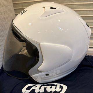 アライ(Arai)のArai SZ-F アライ ヘルメット 子供用 サイズ51-53 白(ヘルメット/シールド)