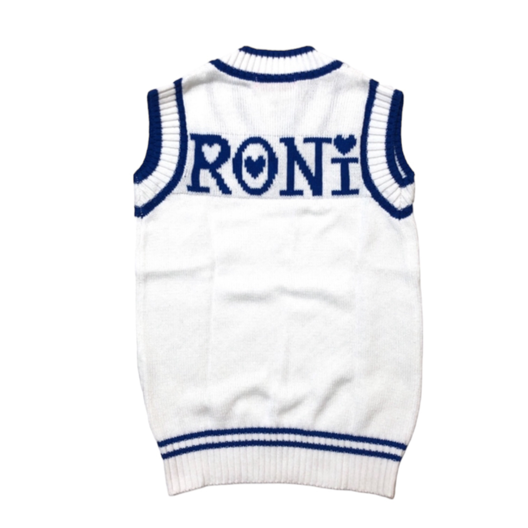 RONI(ロニィ)のDK4 RONI ニット ロングベスト キッズ/ベビー/マタニティのキッズ服女の子用(90cm~)(その他)の商品写真