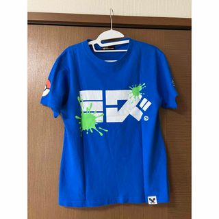 ポケモン(ポケモン)のスプラトゥーン × ポケモン フェスTシャツ 水 Sサイズ(Tシャツ/カットソー(半袖/袖なし))