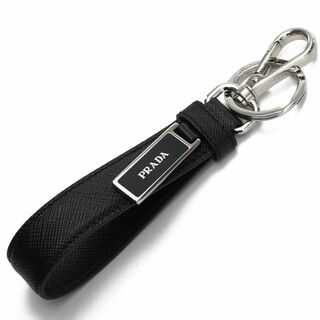 プラダ(PRADA)の【新品】プラダ PRADA キーリング 2PP709 ブラック メンズレディース(キーホルダー)