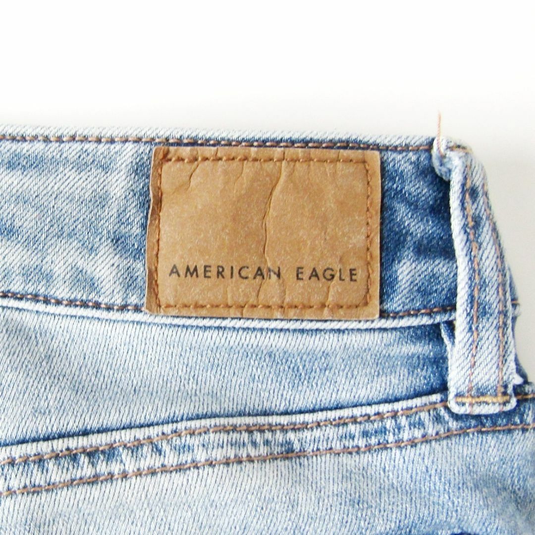 American Eagle(アメリカンイーグル)のアメリカンイーグル▼ジェギング▼クラッシュ加工▼US00SHORT▼W約72cm レディースのパンツ(デニム/ジーンズ)の商品写真