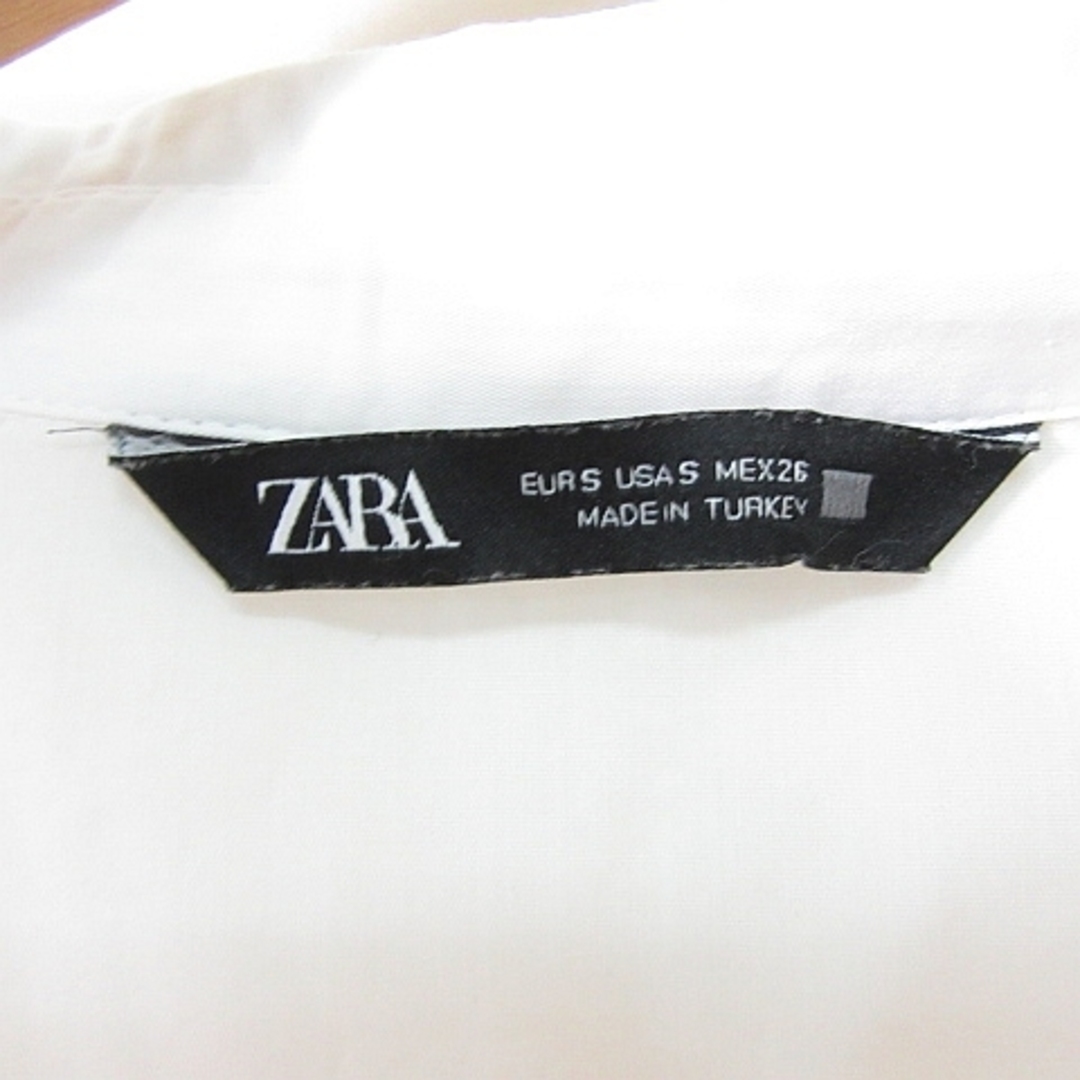 ZARA(ザラ)のザラ ZARA ドルマンスリーブ フリル シャツ ブラウス S レディースのトップス(シャツ/ブラウス(長袖/七分))の商品写真