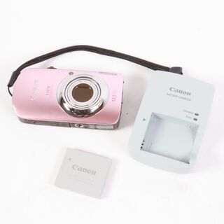 キヤノン(Canon)のCanon　キャノン　コンパクト　デジタルカメラ　IXY　イクシー　510is ピンク　③(コンパクトデジタルカメラ)