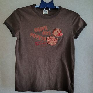 ユニクロ(UNIQLO)のユニクロ　POPEYE OLIVE Ｔシャツ Lサイズ(Tシャツ(半袖/袖なし))