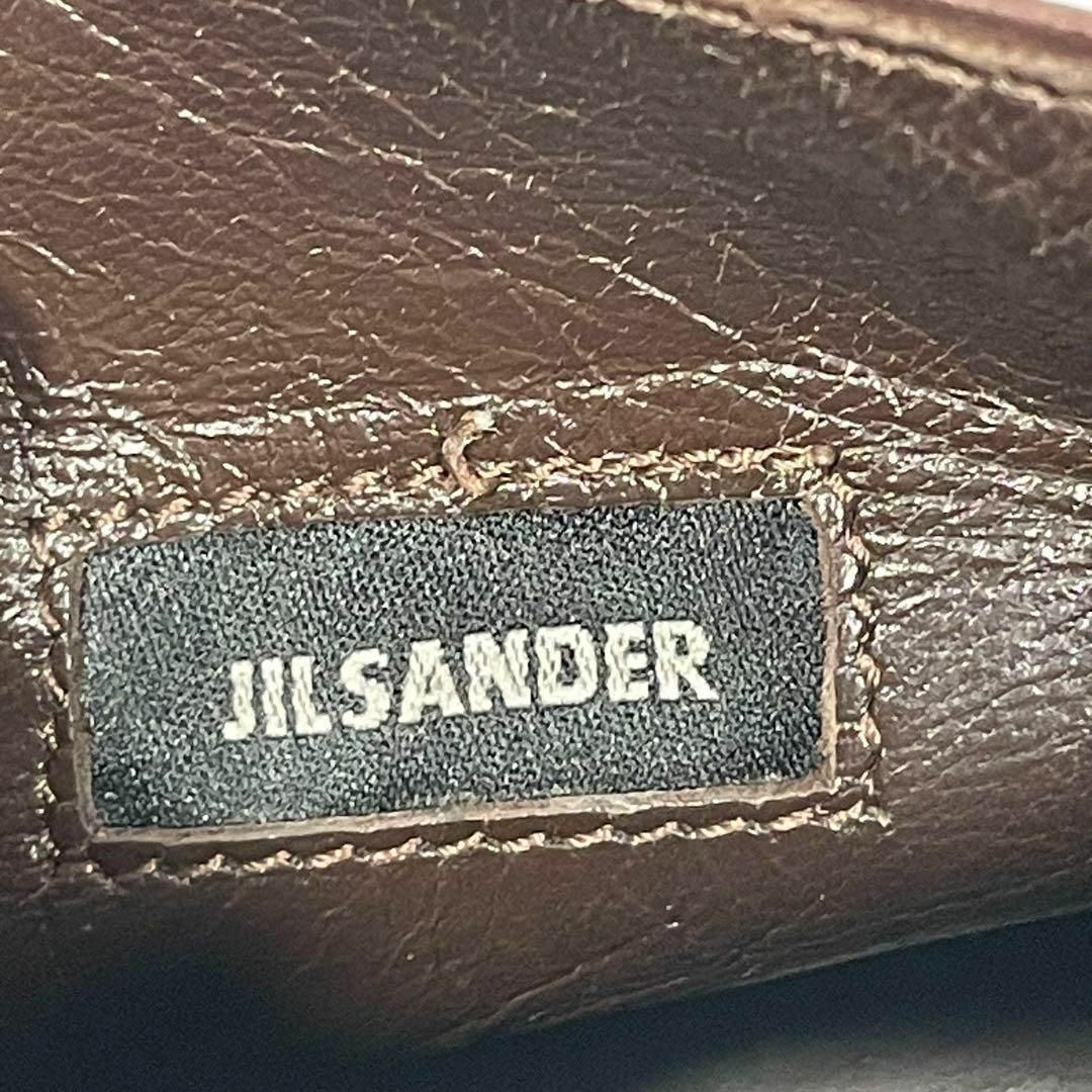 Jil Sander(ジルサンダー)のJIL SANDER ジルサンダー　チャッカブーツ　ブラウン　41H 26.5 メンズの靴/シューズ(ブーツ)の商品写真