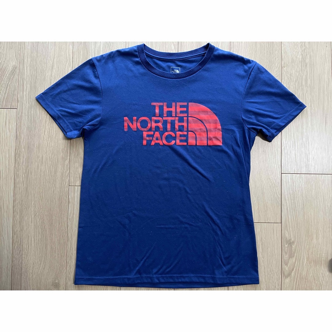 THE NORTH FACE(ザノースフェイス)のTシャツ2点の価格。ノースフェイスTシャツLサイズ　青 メンズのトップス(Tシャツ/カットソー(半袖/袖なし))の商品写真