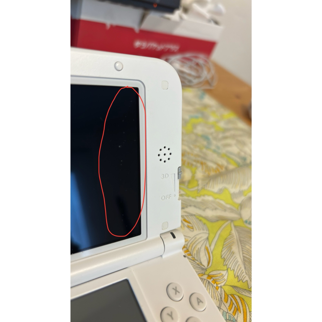 ニンテンドー3DS(ニンテンドー3DS)のNintendo 3DS LL ホワイト エンタメ/ホビーのゲームソフト/ゲーム機本体(携帯用ゲーム機本体)の商品写真