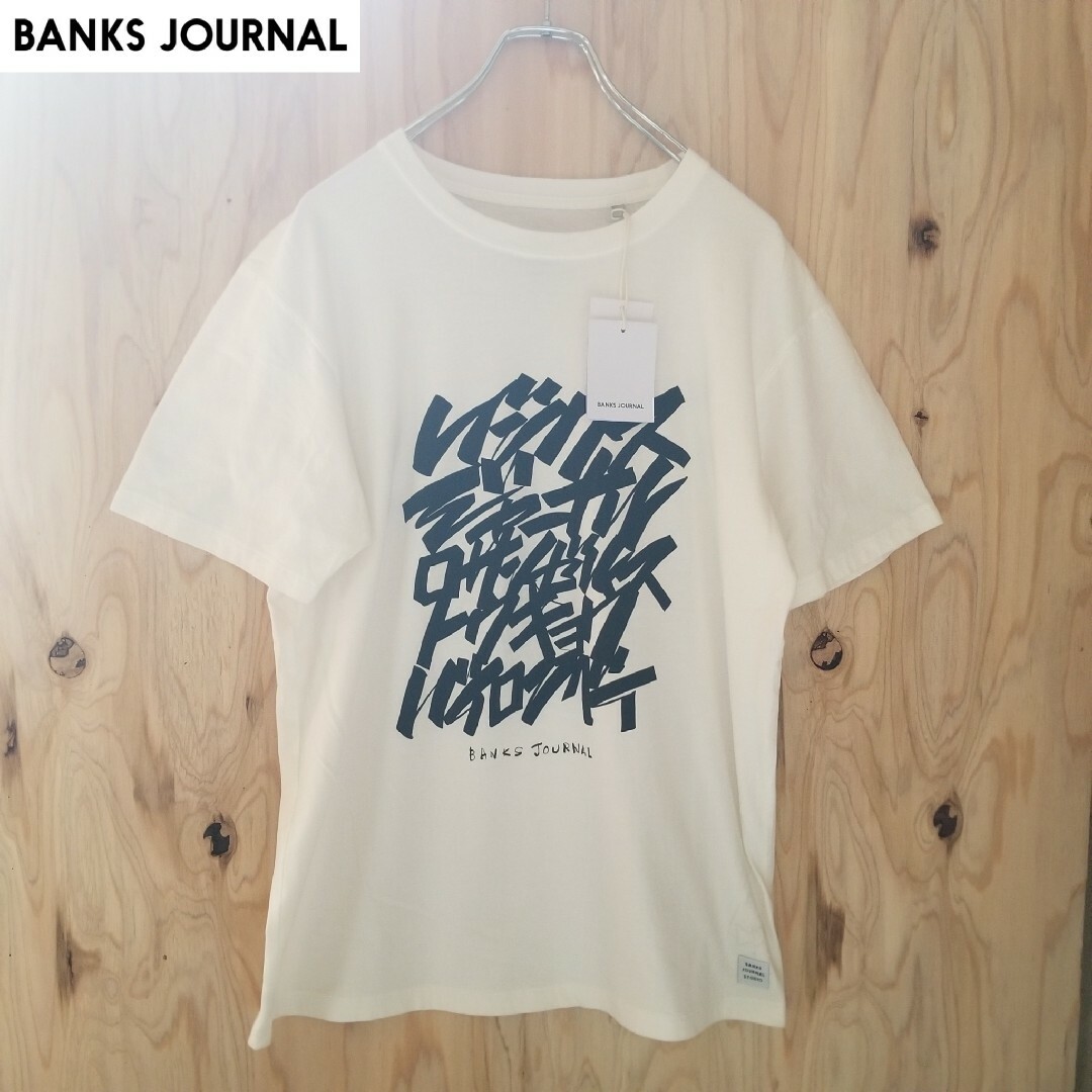 BANKS JOURNAL(バンクスジャーナル)の新品未使用BANKS JOURNAL (バンクス)T シャツ　M メンズのトップス(Tシャツ/カットソー(半袖/袖なし))の商品写真