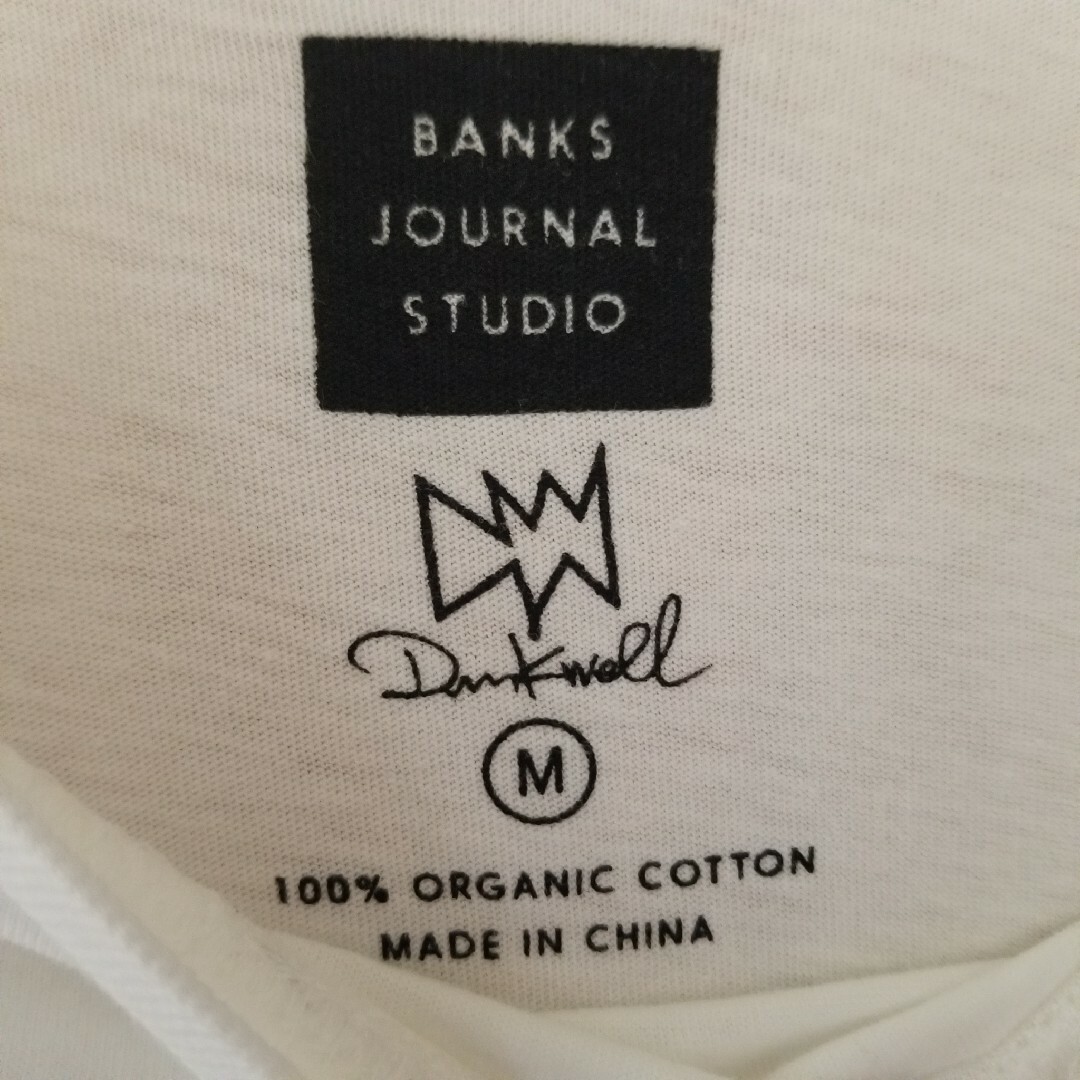 BANKS JOURNAL(バンクスジャーナル)の新品未使用BANKS JOURNAL (バンクス)T シャツ　M メンズのトップス(Tシャツ/カットソー(半袖/袖なし))の商品写真