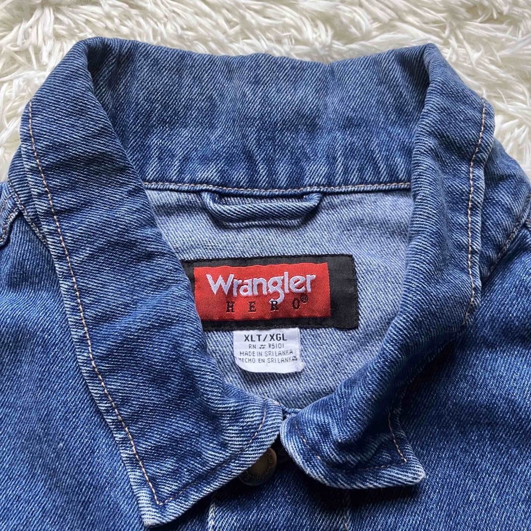 Wrangler(ラングラー)のWlangler ラングラー HERO デニムジャケット Gジャン denim メンズのジャケット/アウター(Gジャン/デニムジャケット)の商品写真
