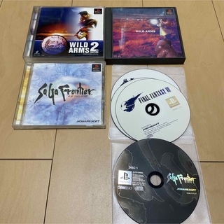 プレイステーション(PlayStation)のワイルドアームズ2他RPG系PSソフト5本セット(家庭用ゲームソフト)