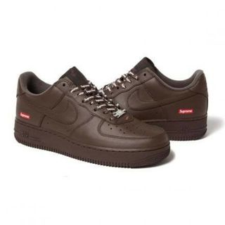 シュプリーム(Supreme)の28cm Supreme NIKE AIR FORCE 1 LOW 茶 US10(スニーカー)