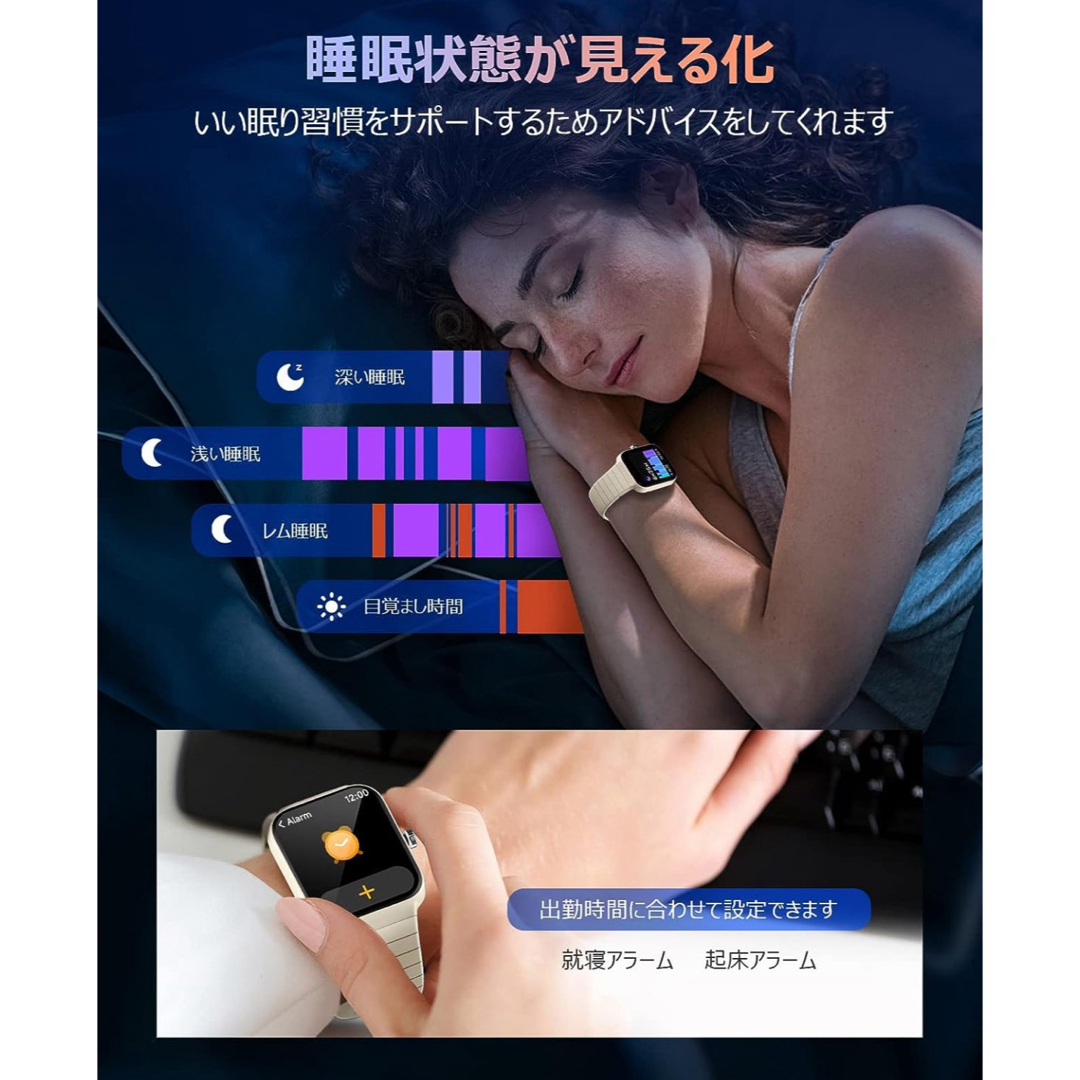 NigerNile スマートウォッチ IDW15 メンズの時計(腕時計(デジタル))の商品写真