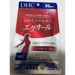 ディーエイチシー(DHC)の新品　DHC 大豆イソフラボン エクオール 30日分 サプリメント(その他)