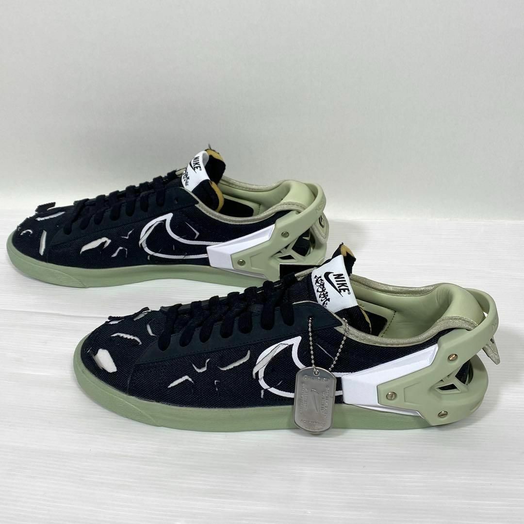 NIKE(ナイキ)のNIKE×ACRONYM BLAZER LOW ブラック/オリーブ　28.5 メンズの靴/シューズ(スニーカー)の商品写真