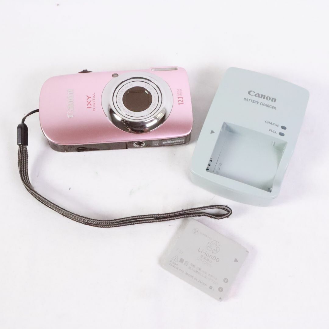Canon - Canon　キャノン　コンパクト　デジタルカメラ　IXY　イクシー　510is ピンク　⑤