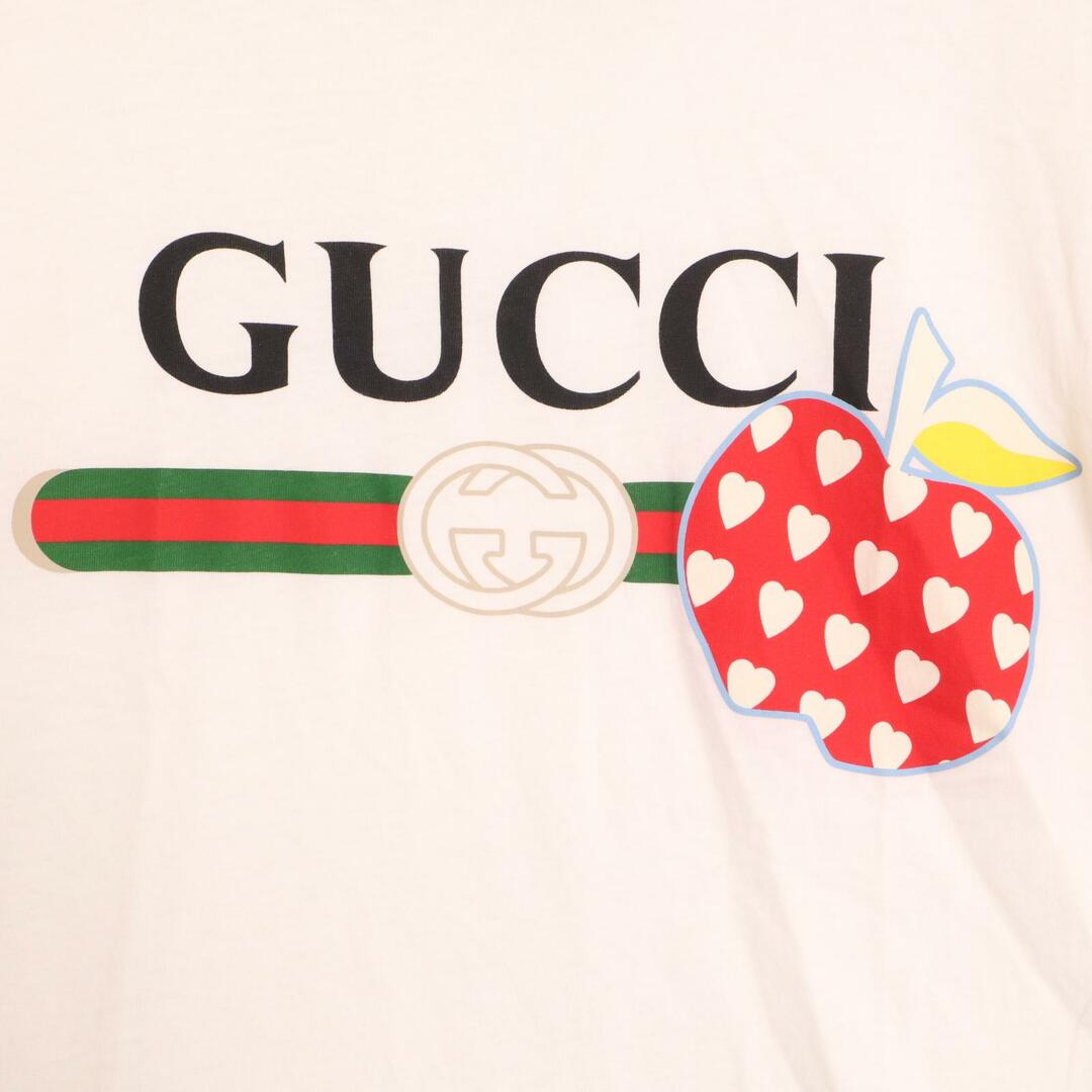 Gucci(グッチ)のグッチ 548334-XJDNC りんごクルーネック半袖Tシャツ XS メンズのトップス(Tシャツ/カットソー(半袖/袖なし))の商品写真