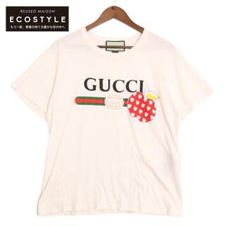 グッチ(Gucci)のグッチ 548334-XJDNC りんごクルーネック半袖Tシャツ XS(Tシャツ/カットソー(半袖/袖なし))