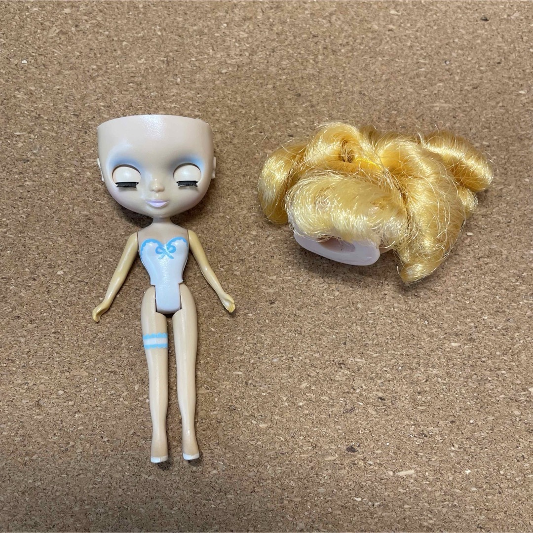 Takara Tomy(タカラトミー)のプチブライス　サムシングブルー　訳あり ハンドメイドのぬいぐるみ/人形(人形)の商品写真