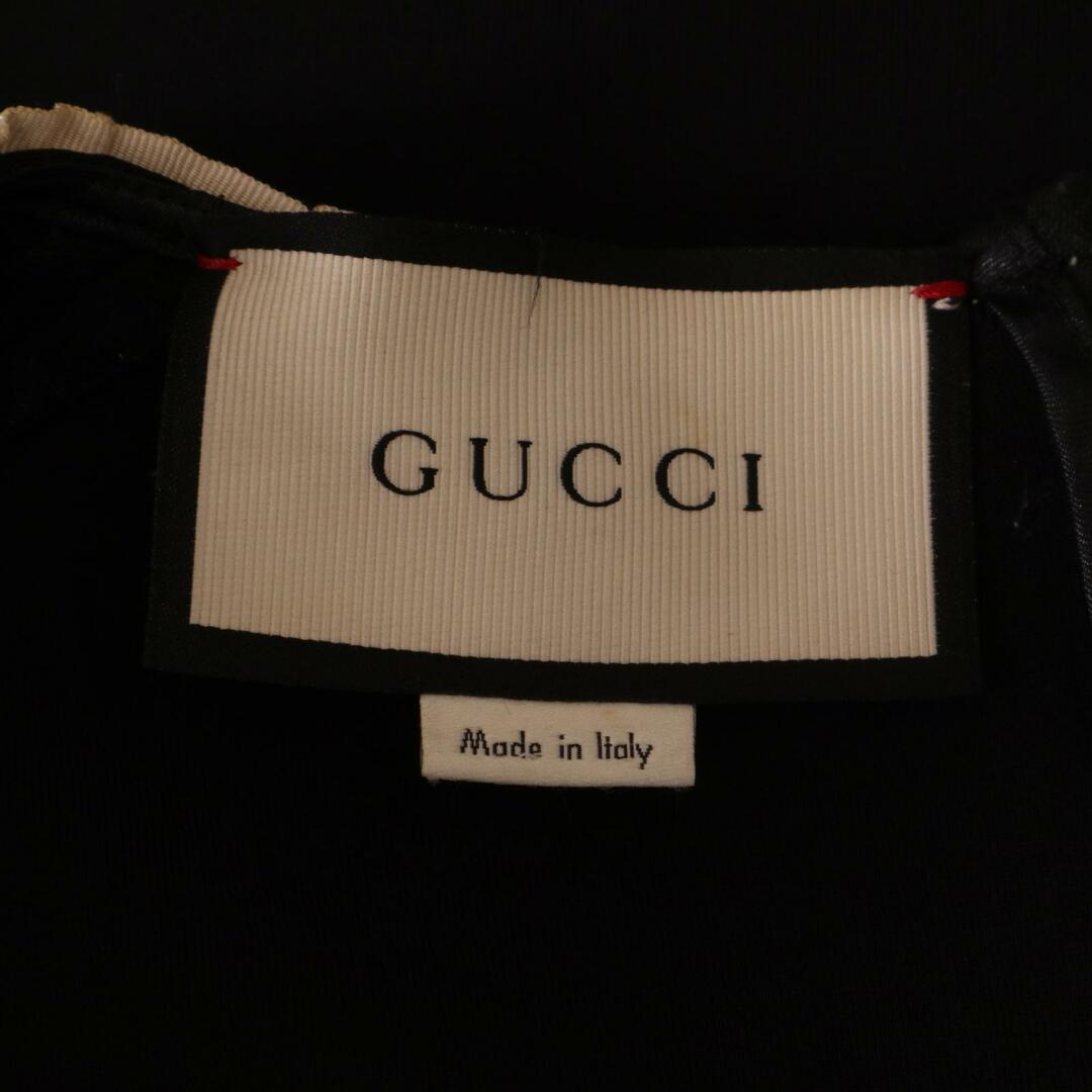 Gucci(グッチ)のグッチ 457070 X54L1 ウェビングライン ブラック  Vネックワンピース S レディースのワンピース(その他)の商品写真