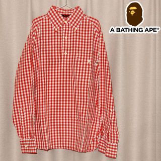 A BATHING APE - A BATHING APE｜アベイシングエイプ プルシャツ サイズS