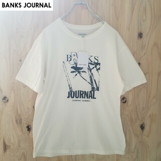 バンクスジャーナル(BANKS JOURNAL)の新品未使用　BANKS JOURNAL (バンクス)Tシャツ　M(Tシャツ/カットソー(半袖/袖なし))