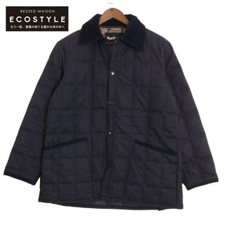 Barbour - バブアー 232MQUS002 ネイビー キルティングジャケット 36