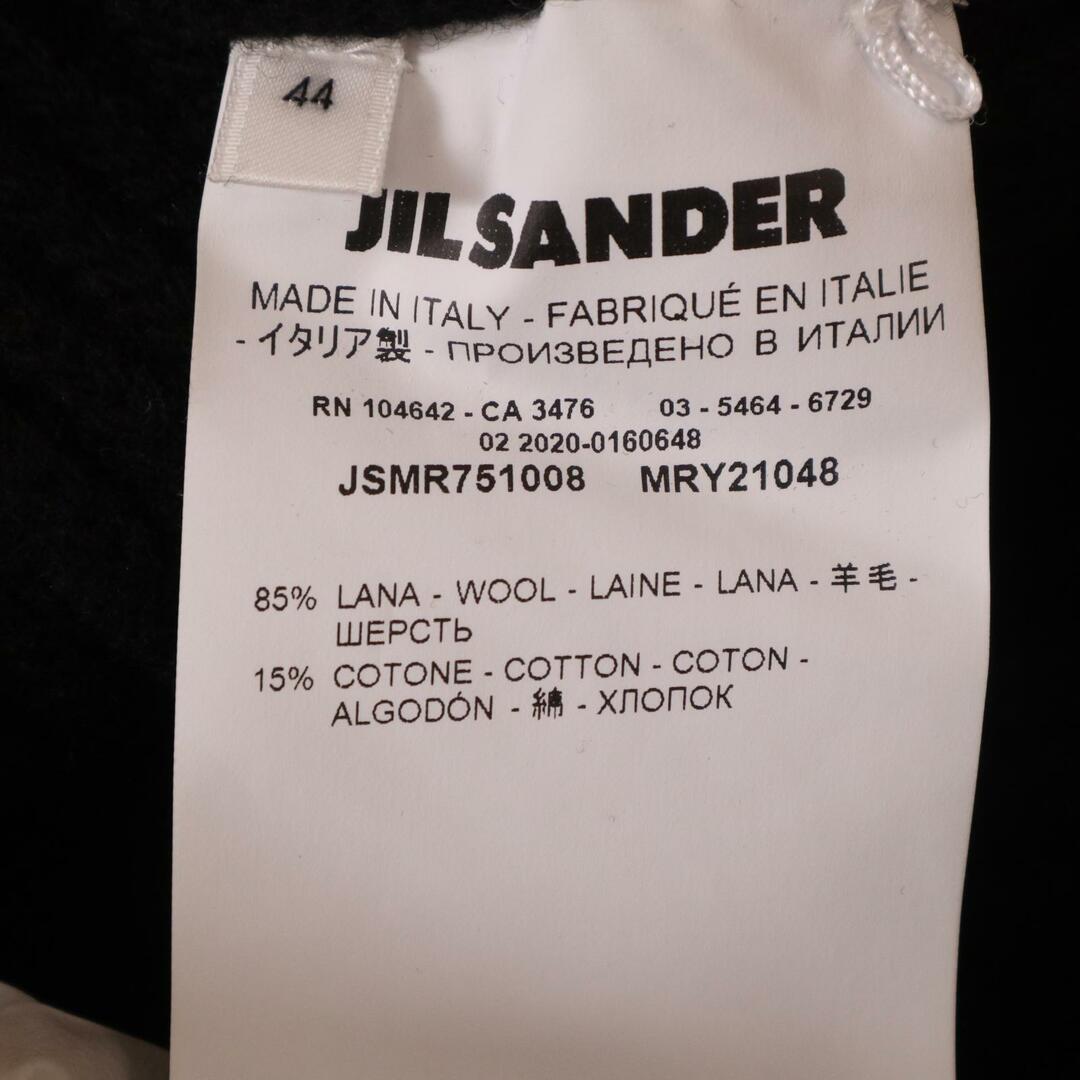 Jil Sander(ジルサンダー)のジルサンダー 20AW サイド手編みパッチディテールラウンドヘムクルーネックニットセーター 44 メンズのトップス(その他)の商品写真