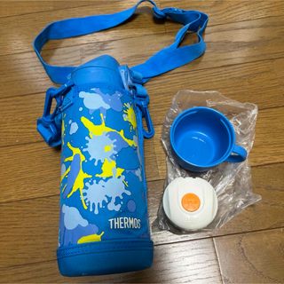 サーモス(THERMOS)のサーモス　水筒　0.8L 2way ブルーペイント(水筒)