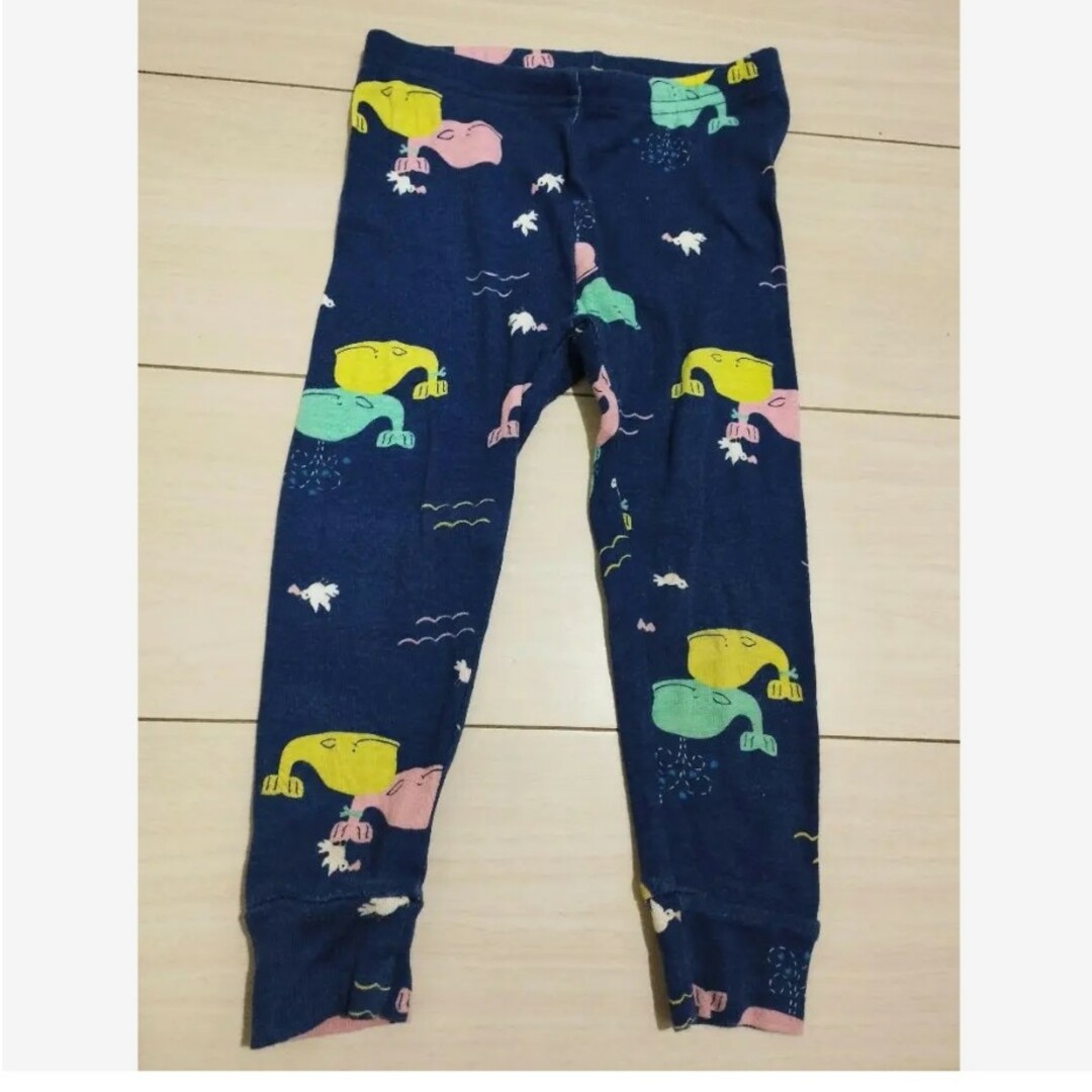 babyGAP(ベビーギャップ)のパンツ　90　カーターズ　ギャップ　女の子　ボーダー　青　ピンク　ブルー　クジラ キッズ/ベビー/マタニティのキッズ服女の子用(90cm~)(パンツ/スパッツ)の商品写真