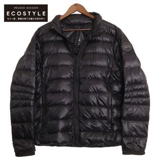 カナダグース(CANADA GOOSE)のカナダグース 2228MB ブラック クロフトン ライトダウンジャケット M(ダウンジャケット)