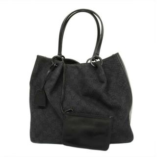 グッチ(Gucci)の【4ge4799】グッチ ショルダーバッグ/101920/デニム/ブラック/シルバー金具 【中古】 レディース(ショルダーバッグ)