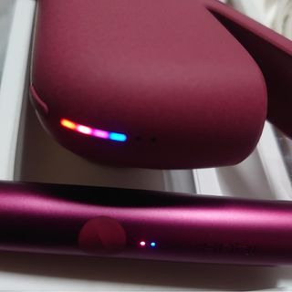 アイコス(IQOS)の★LEDカスタム　イルマ　サンセットレッド×レインボー★新品・未使用(タバコグッズ)