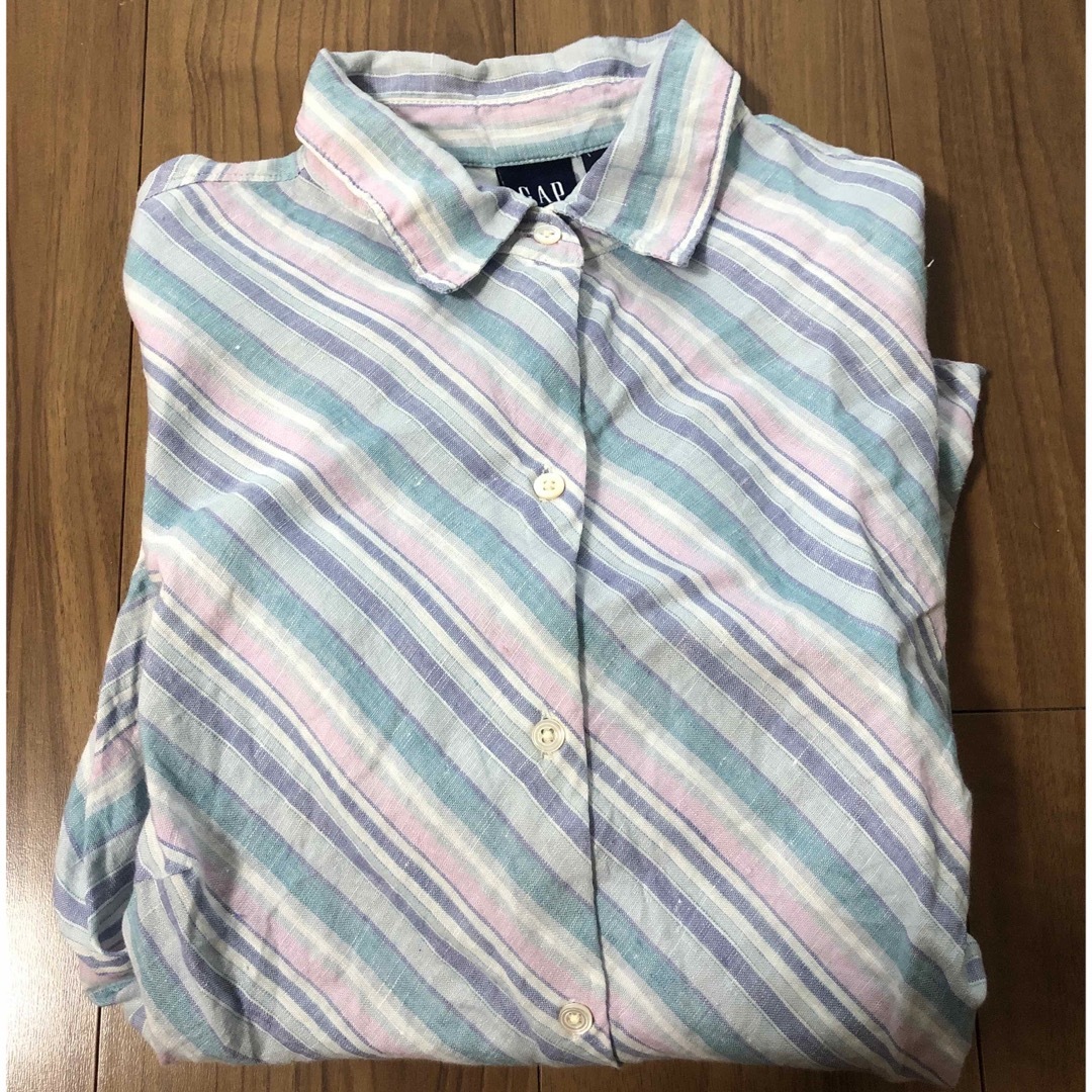 GAP(ギャップ)のgap ブラウス長袖　リネン レディースのトップス(シャツ/ブラウス(長袖/七分))の商品写真