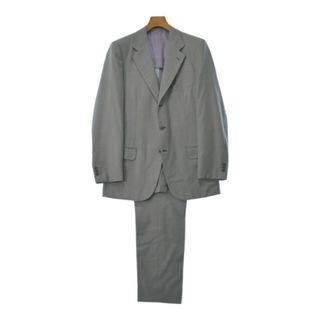 ブリオーニ(Brioni)のBrioni ビジネス 50(XL位)/-(M位) グレーx紫(ストライプ) 【古着】【中古】(セットアップ)