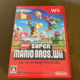 ウィー(Wii)の Wii ソフト　ニュー、スーパーマリオブラザーズ、 Wii(家庭用ゲームソフト)