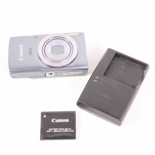 キヤノン(Canon)のCanon　キャノン　コンパクト　デジタルカメラ　IXY　イクシー　160 グレー　⑨(コンパクトデジタルカメラ)