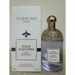 ゲラン(GUERLAIN)の【ほぼ未使用品】ゲラン アクアアレゴリア フローラサルヴァジア 125ml(香水(女性用))