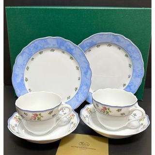 Rosenthal - ◎美品　フッチェンロイター　カップ&ソーサー  プレート　アマリエンブルグブルー