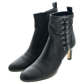 ジミーチュウ(JIMMY CHOO)のJIMMY CHOO ジミーチュー ブーツ 38(24.5cm位) 黒 【古着】【中古】(ブーツ)