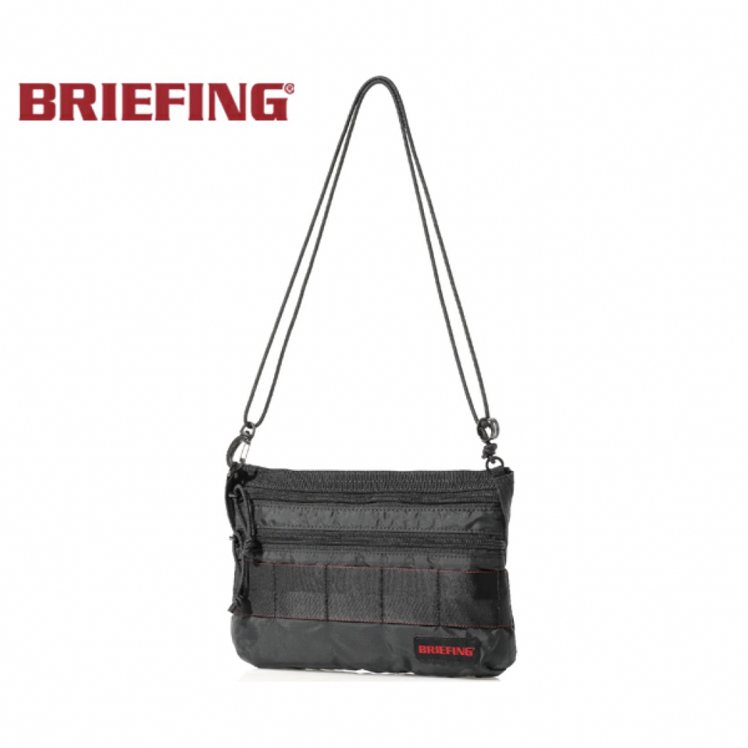 BRIEFING(ブリーフィング)のブリーフィング BRIEFING サコッシュ S SL SACOCHE ブラック メンズのバッグ(ショルダーバッグ)の商品写真