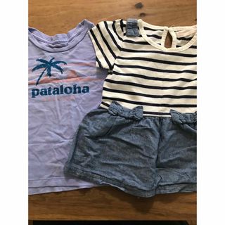 パタゴニア(patagonia)の半袖　90  パタゴニア(Tシャツ/カットソー)