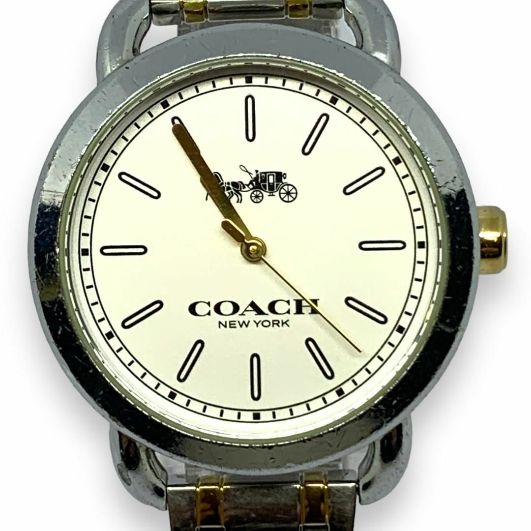 COACH(コーチ)の【電池交換済】コーチ　COACH　CA.105.7.95.1207　白文字盤 レディースのファッション小物(腕時計)の商品写真