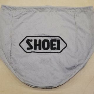 ショウエイ(SHOEI)のSHOEI　ショウエイ　ヘルメット保管袋　純正　黒いプリントロゴ入　グレー(ヘルメット/シールド)