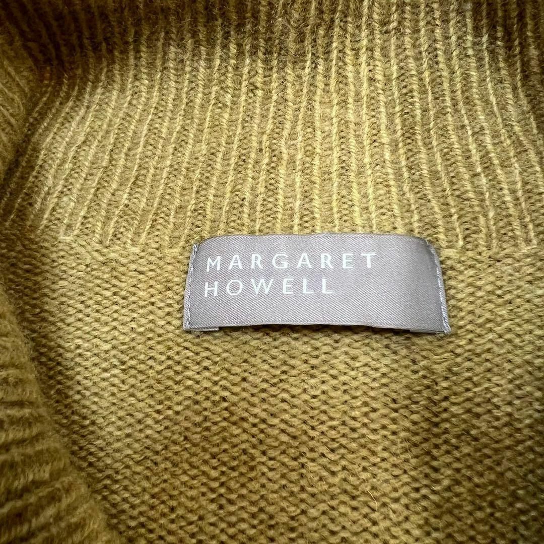 MARGARET HOWELL(マーガレットハウエル)の美品 マーガレットハウエル ニット 20AW ウールカシミヤタートルネックニット レディースのトップス(ニット/セーター)の商品写真