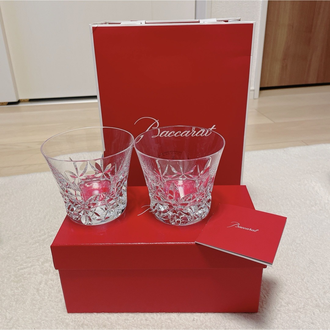 Baccarat(バカラ)の【新品未使用】バカラロックグラス2023限定品 インテリア/住まい/日用品のキッチン/食器(グラス/カップ)の商品写真